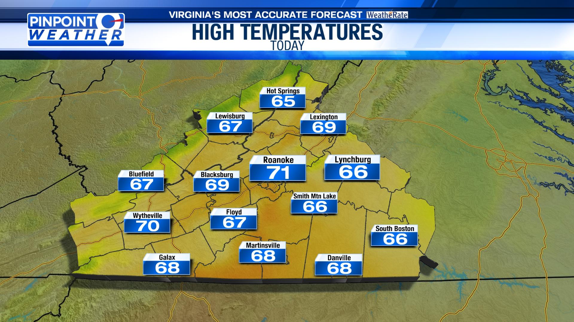 Pinpoint Weather: Cool fall weather continues